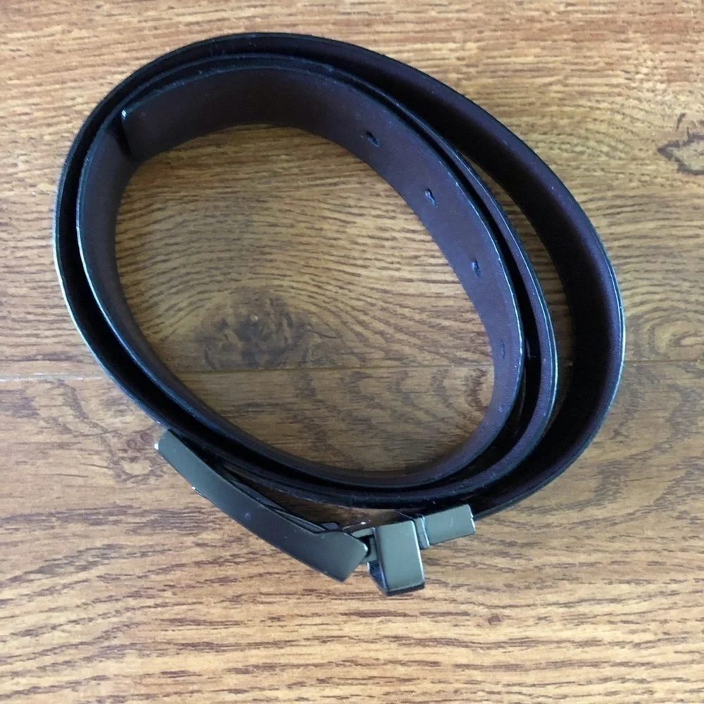 Ratio reversible brown & black belt in size 36